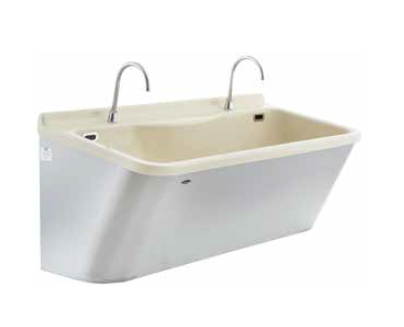 ACRYLIC SCRUB SINK DOUBLE