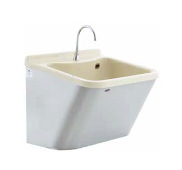 ACRYLIC SCRUB SINK SINGLE