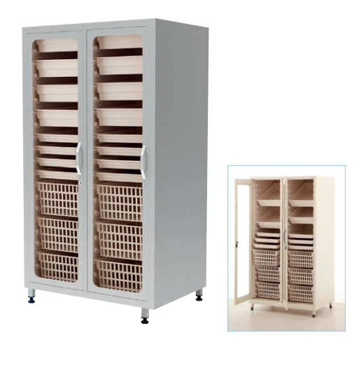 Equipment Cupboard with Drawer and Shelves