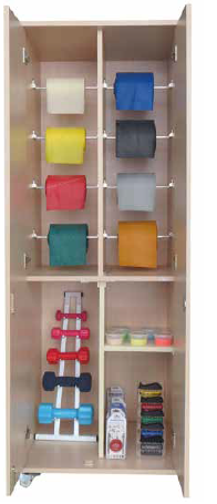 Exercise Products Cabinet