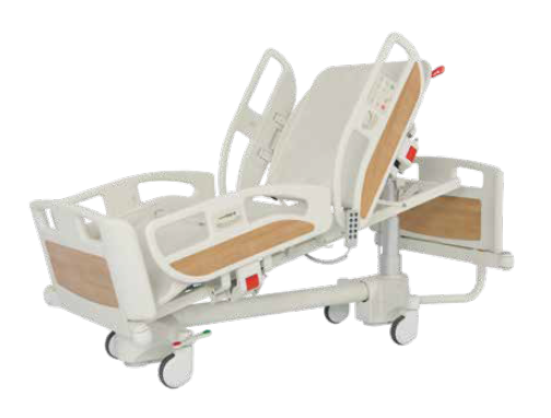 Hospital Bed, 4 Motors with Columns