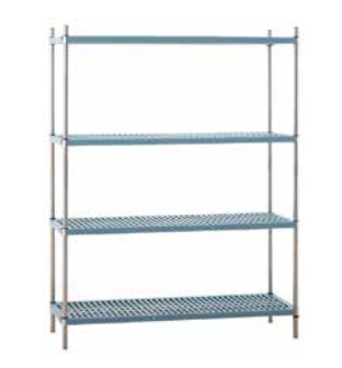 Inox + ABS Shelf System