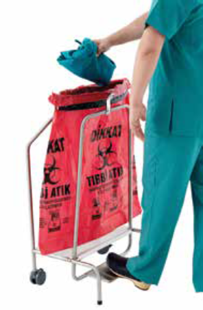 Portable Waste Trolley