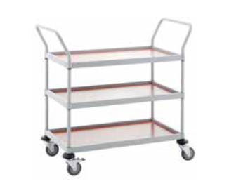 Service Trolley, 3 Tiers Wooden