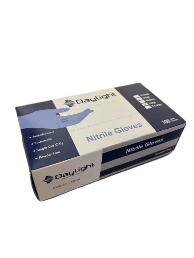 Examination Nitrile Blue Glove